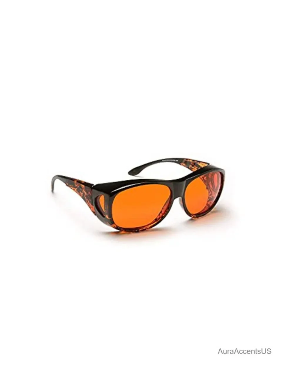 Orange Filter Polycarbonate Sunglasses UV Protection Fit Over